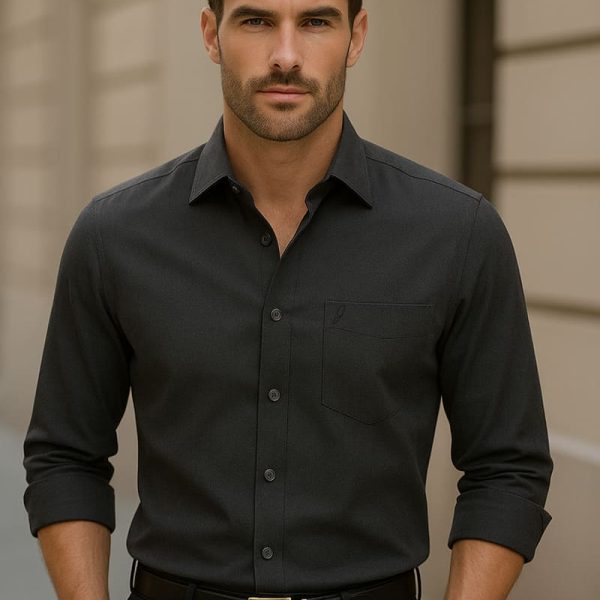 jeanne-paquin-hybrid-kasturi-satin-shirt-Dark Gray