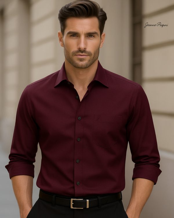 Jeanne Paquin Premium Satin-Weave Shirt – Customize