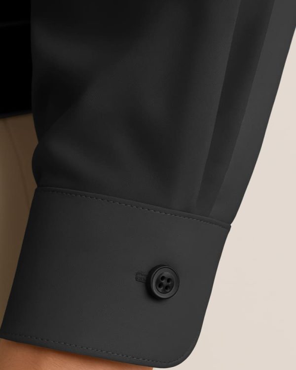 DARK GREY - Premium Kasturi Cotton Hybrid Shirt